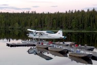 fishing lodge